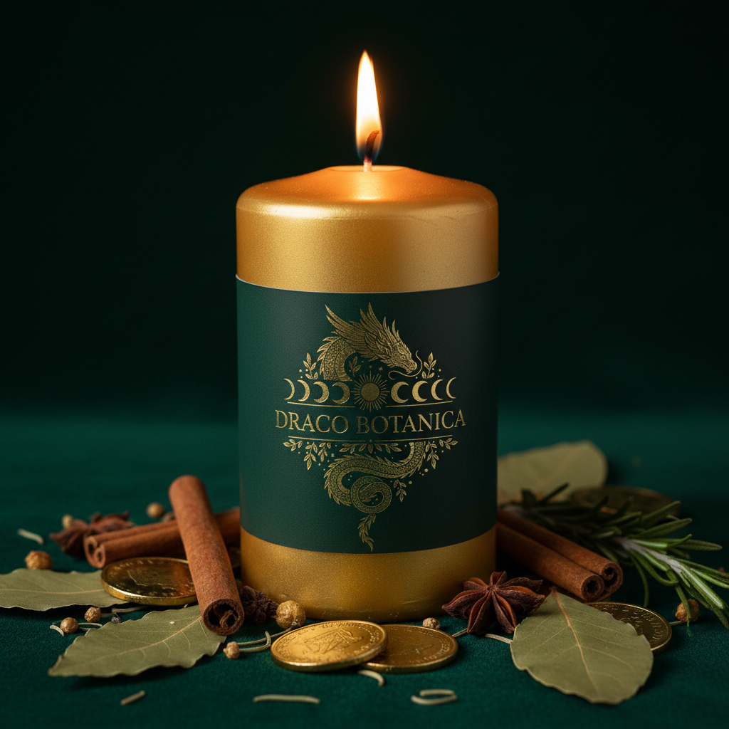 Golden Abundance Candle