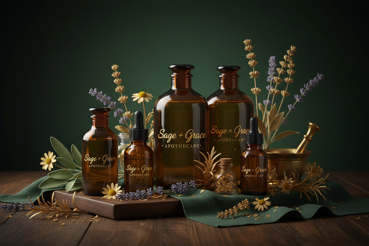 Sage + Grace Apothecary Luxe Hero Banner